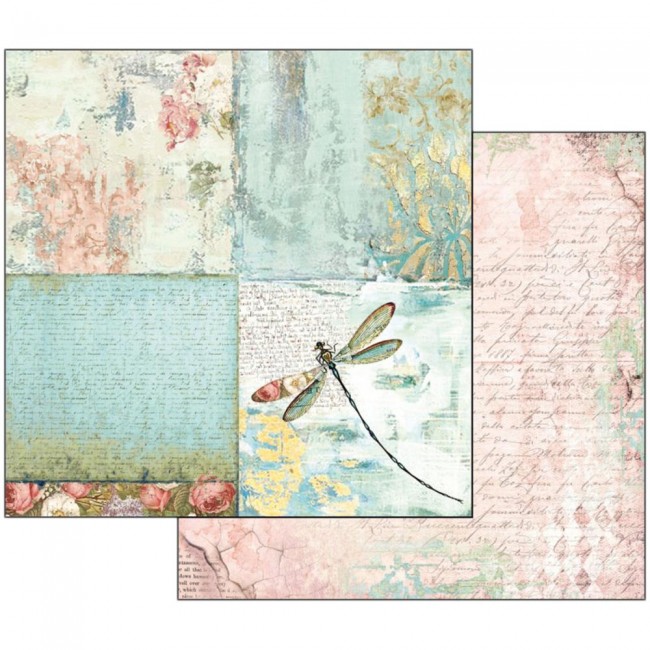 Double Face Paper Wonderland dragonfly
