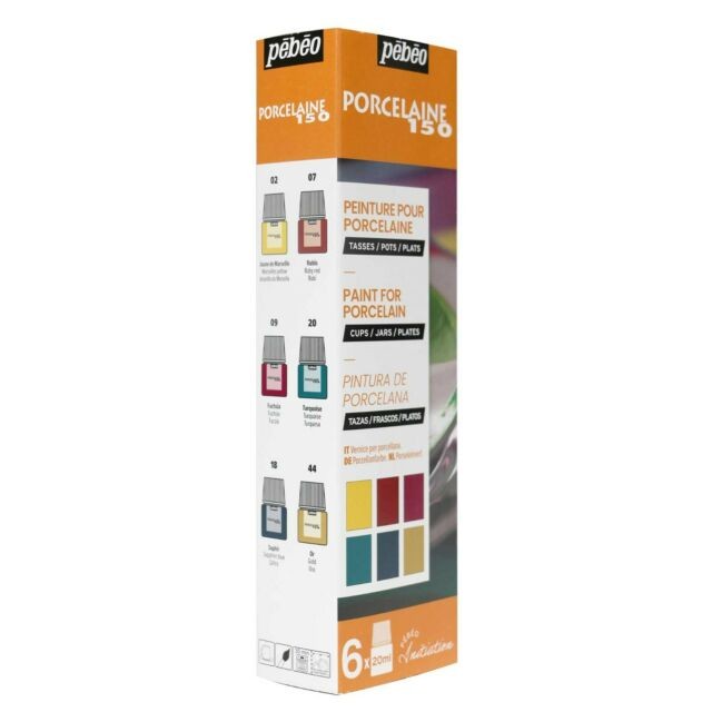 Pebeo Porcelaine 150 Set 6 X 20ml