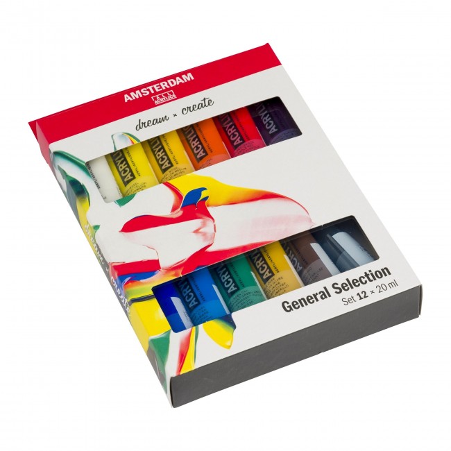 Amsterdam Acrylics 12x20ml Set