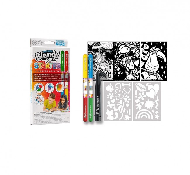 Chameleon Kidz Blend & Spray 4 Marker Starter Kit