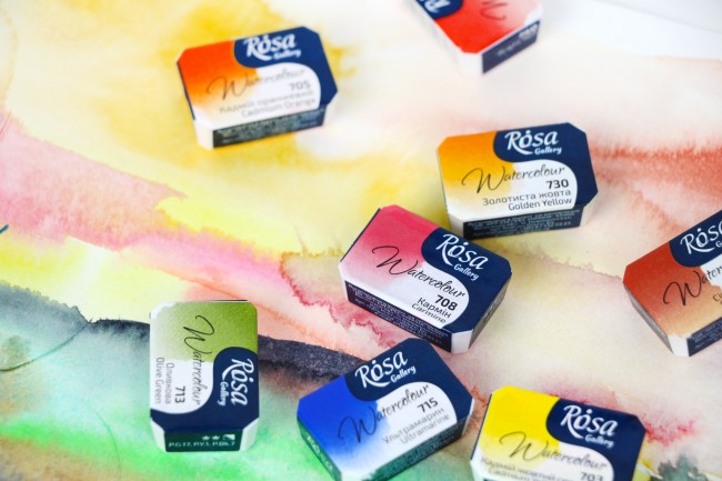 Watercolor paint  2,5ml, ROSA Gallery