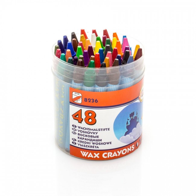 Set Of Wax Pastels 48Pcs