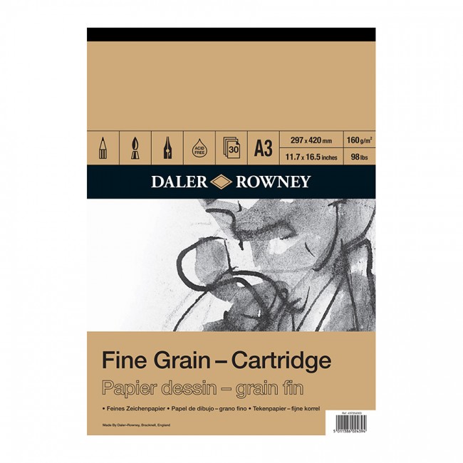 Drawing Pads A3 160 Gr  Daler-Rowney