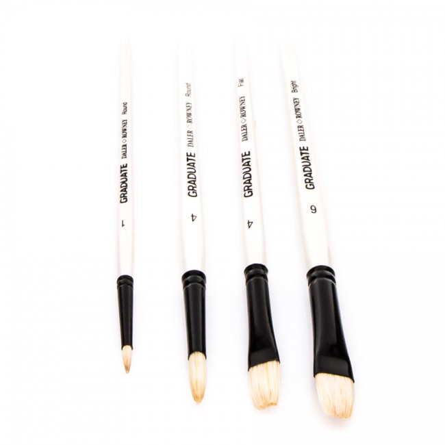 Grad Bristle 4 Brush Set