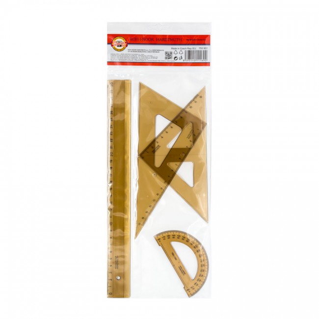 MEDIUM GEOMETRY SET BROWN