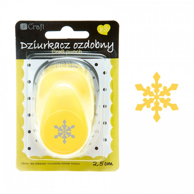 Craft punch 2,5 cm, Snowflake5
