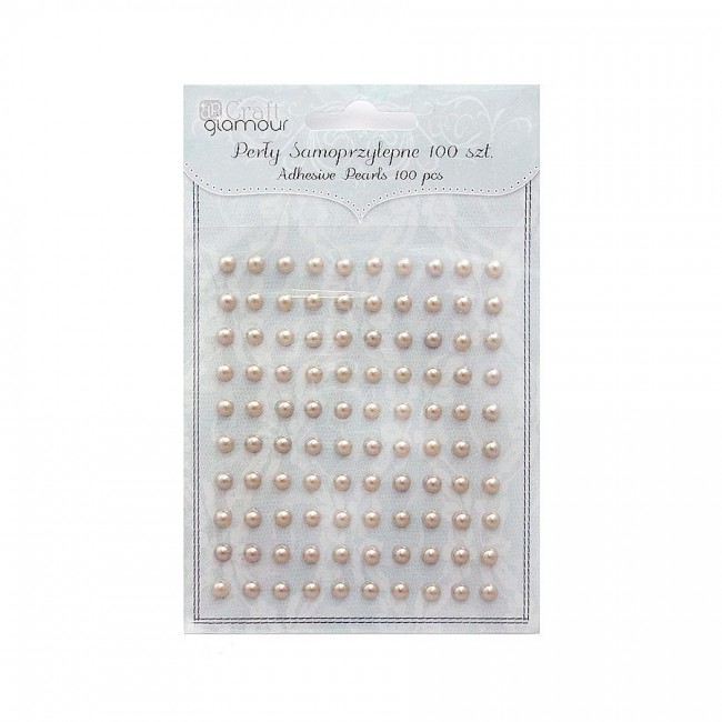 Adhesive  Pearls 100Ps
