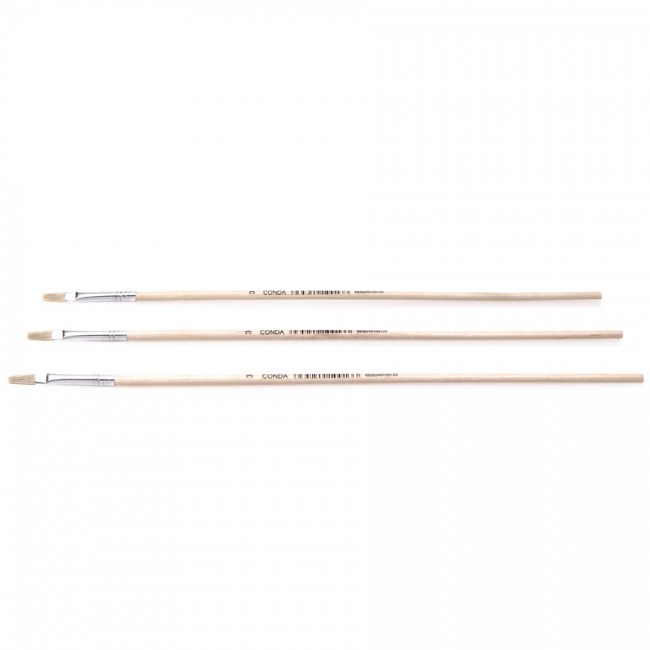 Bristle brushes, flat, Conda