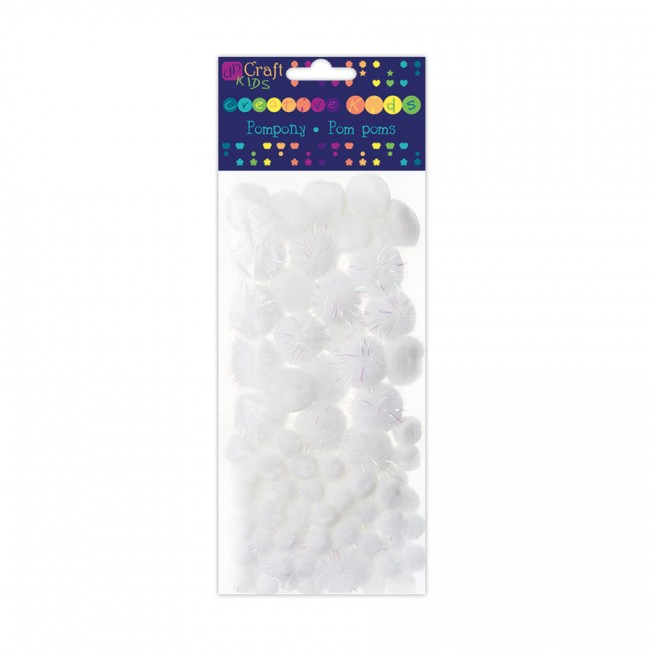 Acrylic Pom Poms 85Tk
