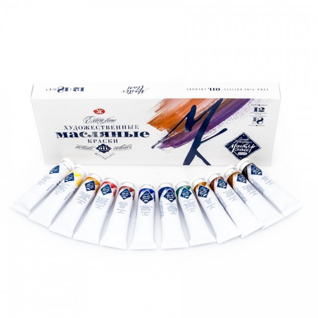 Oil Colour Set Master Class, 12X18Ml Cardboard Box