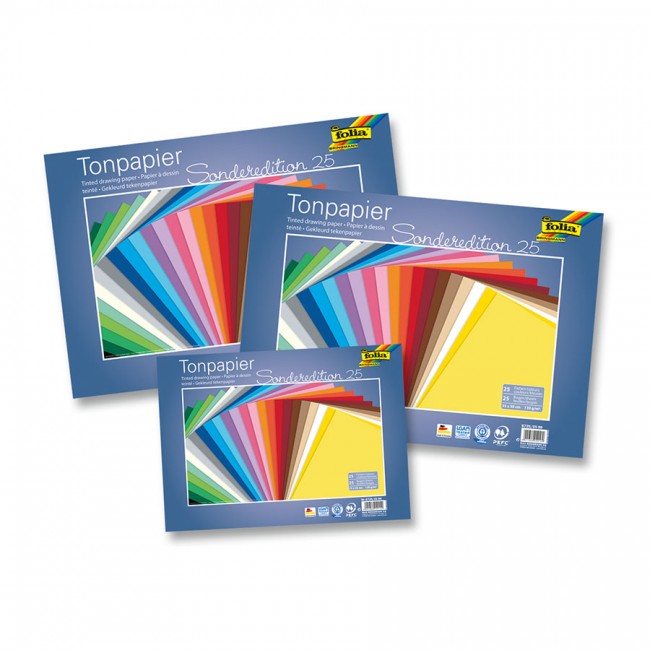 Giant Tintedpaper Pad, 25X35Cm,25Sheets