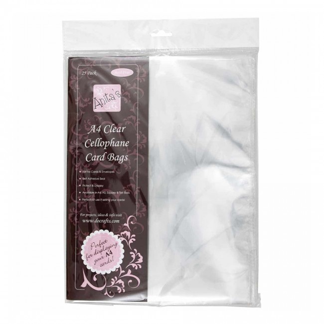 A4 Bag (25Pk) - 240 X 322Mm (25Mm Lip)