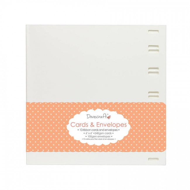 Dovecraft Ribbon 6X6 Card+Envelope