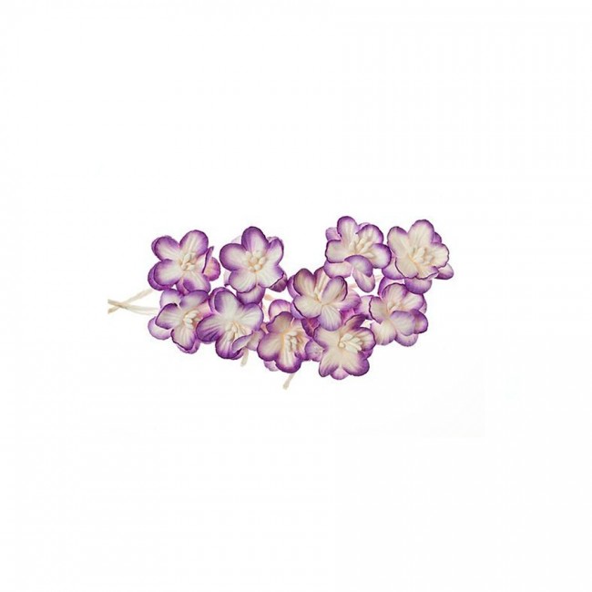 Cherry Blossom, 10 Pcs Turquoise