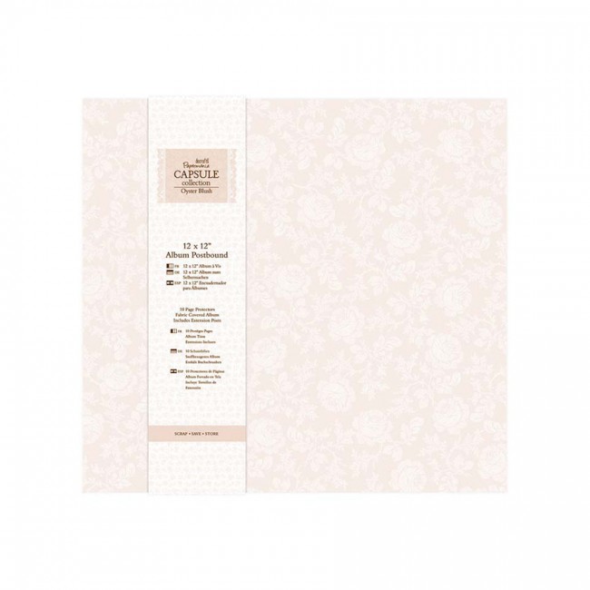 12 X 12" Album Postbound (10 Page Protectors) 