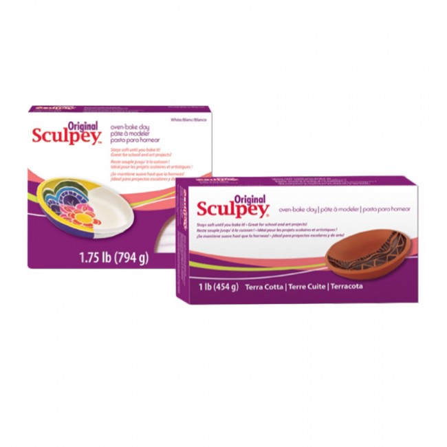 Sculpey Original - White, 3.75 Lb. (1.7 Kg)