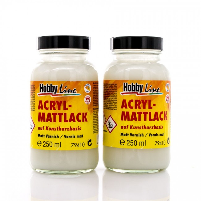 Hobby Line Matt Varnish 50 Mlsynthetic Resin-Based