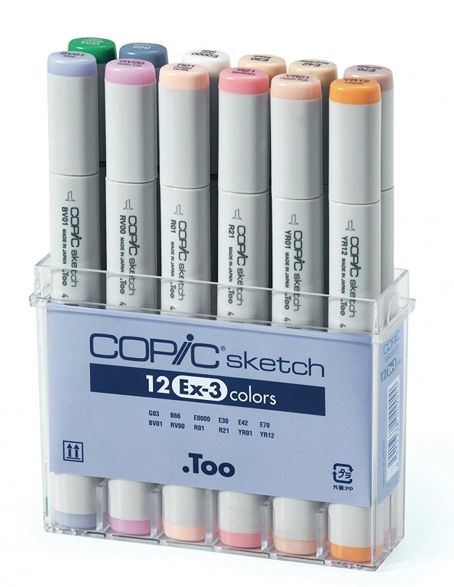 Copic Sketch 12er Set EX-3