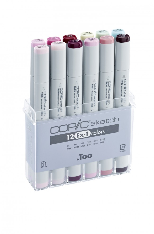 Copic Sketch 12er Set EX-1