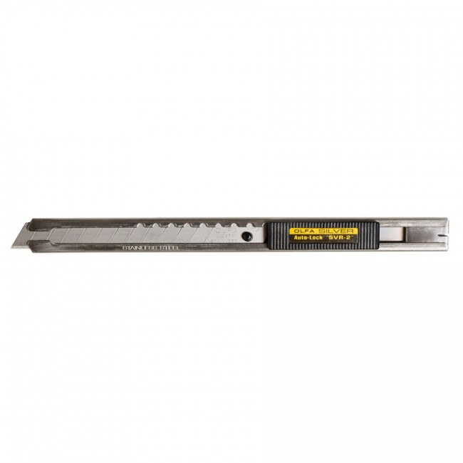 Olfa® Stainless Steel Body Auto-Lock Utility Knife