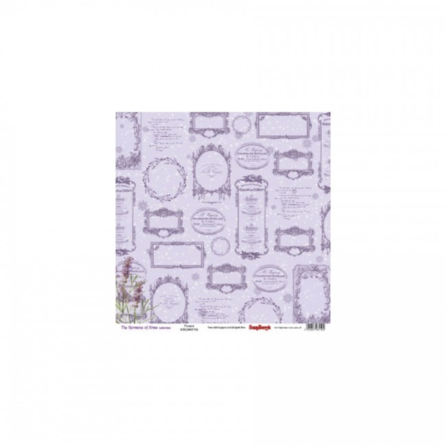 Double-Sided Paper 12X12 The Romance Of Xmas Xmas