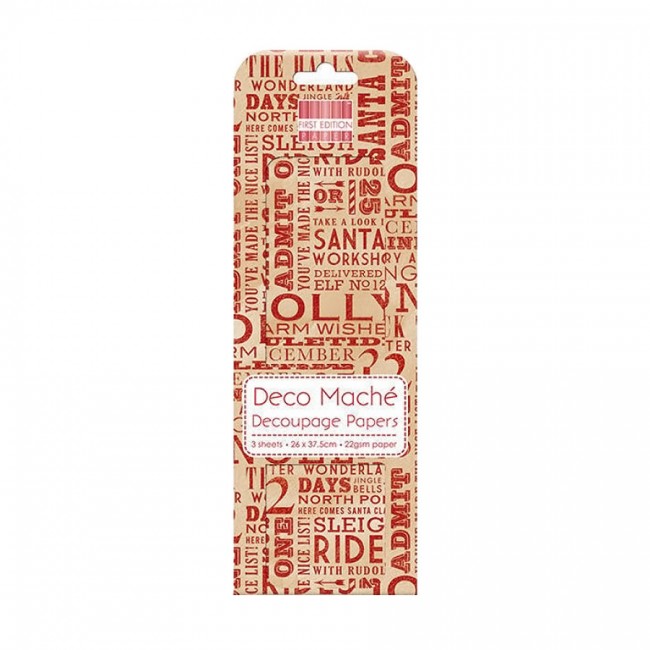 First Edition Fsc Deco Mache  Type