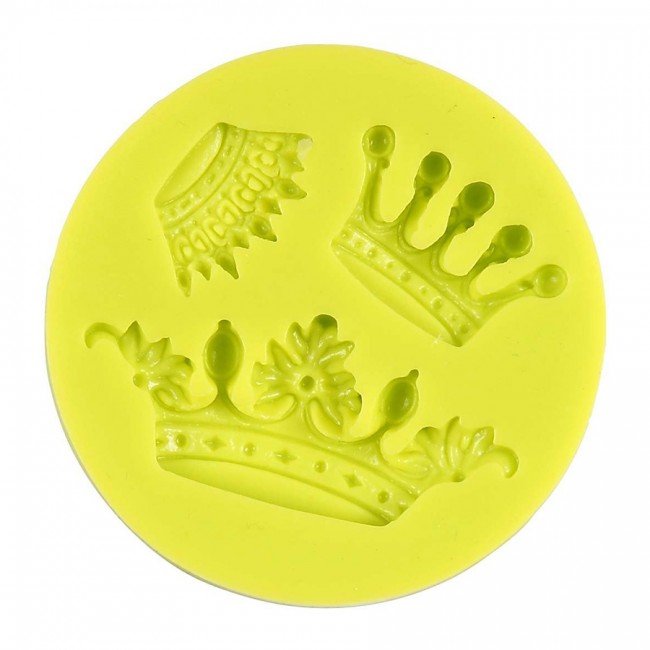 3D Silicon Mold Crowns Dia. 7 Cm