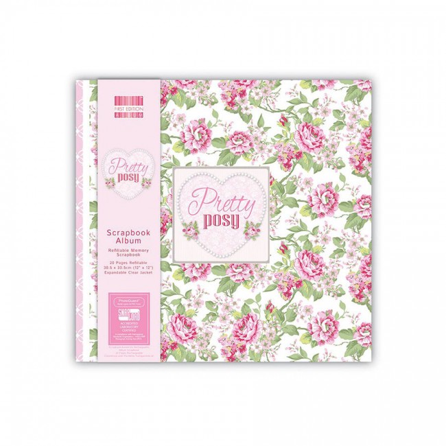 First Edition 12X12 Scrapbook Album Pretty Posy