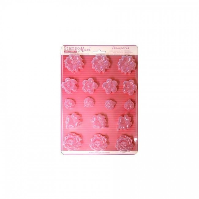 Soft Maxi Mould  - Flowers And Ladybug