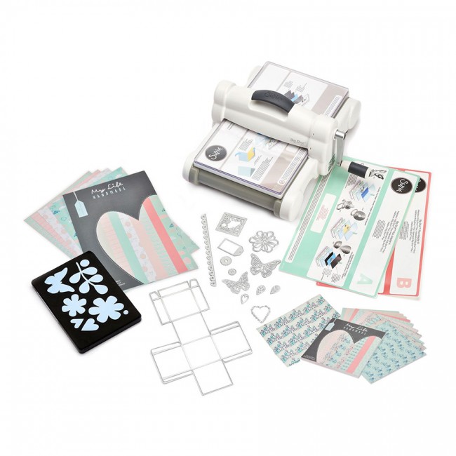 Big Shot Plus Starter Kit White & Gray - Uk Versio