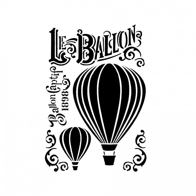 Stencil G Cm. 21X29,7 Le Ballon