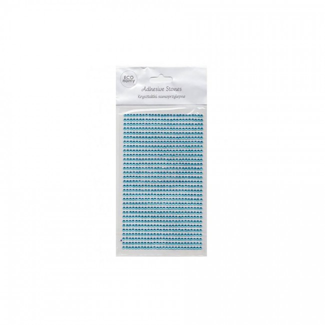 Adhesive Stones 3Mm, 806 Pcs. Blue