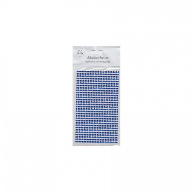 Adhesive Stones 3Mm, 806 Pcs. Dark Blue