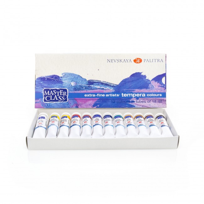 Master Class 12X18Ml Tubes Set, Tempera