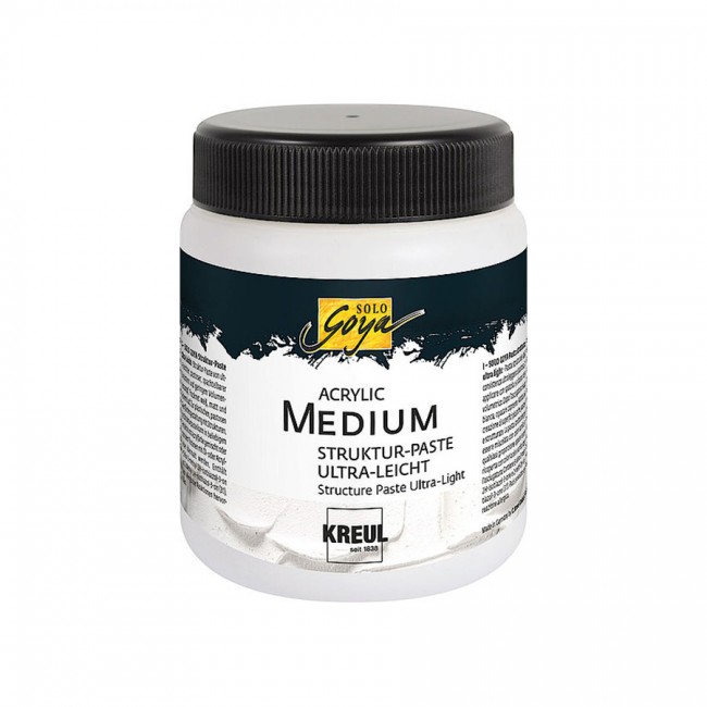 Raw Sand Structure Paste 250 Ml Solo Goya, C.Kreul
