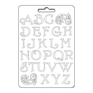 Soft Maxi Mould - Alphabet initials