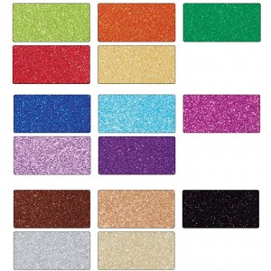 Glitter paper, 50x70 cm,assorted colours