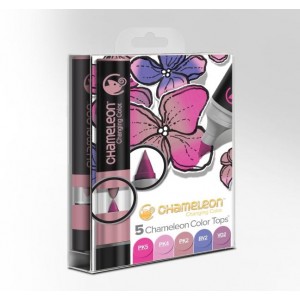 Chameleon 5-Colour Tops Floral Tones  Set