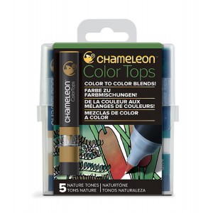 Chameleon 5-Colour Tops Nature  Tones Set