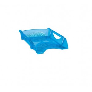 Office Box Transparent Blue