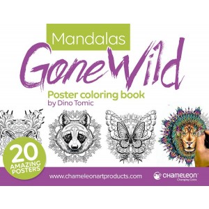 "Mandalas Gone Wild" Coloring Book