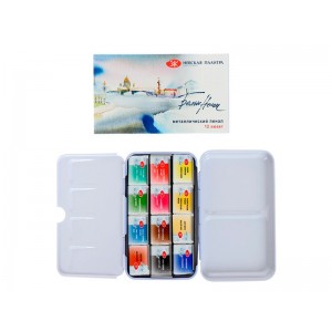 Watercolour set White Nights 12x2,5ml