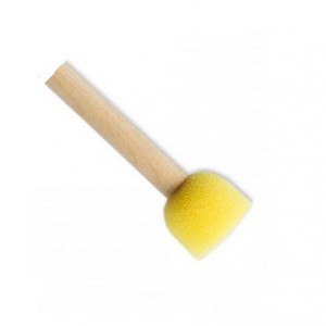 Sponge brush set, 13mm, 12 pcs, D.K.ART & СRAFT