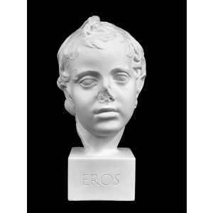 Plaster Cast .Head of Eros from Ephesus