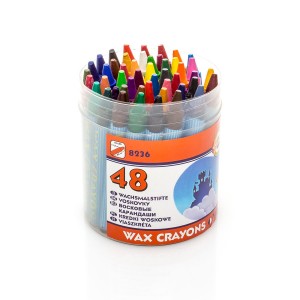 Set Of Wax Pastels 48Pcs