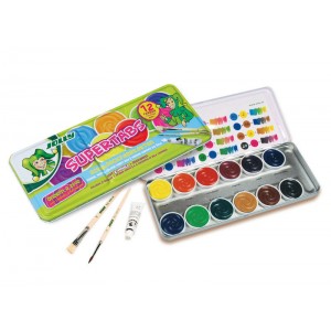 Watercolour Set, "Jolly"  12 colours
