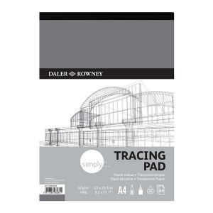 Tracing Pad A4 60Gr40Sht, Daler-Rowney