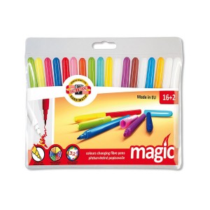 Set Of Fibre Pens Magic 16+2