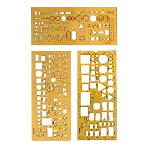 Set Of Templat.-Electr.Install Koh-I-Noor