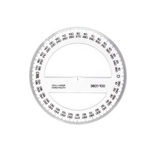 Protractor 360 Ktr/100  Koh-I-Noor